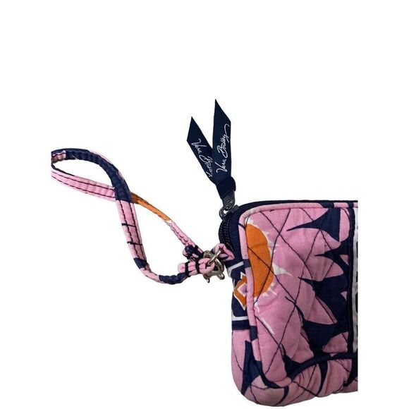 Vera Bradley Pink and Purple Wristlet - Picture 4 of 5